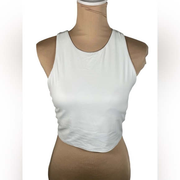 Athleta A-C Conscious Crop // White NWT Large - Picture 4 of 8